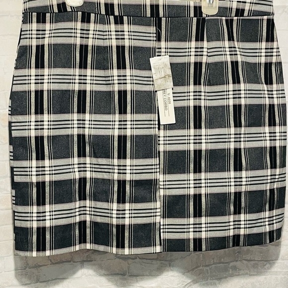 𝅺like an angel skirt, Sz 2X. Great item for Spring. Black and white check. - Picture 3 of 6